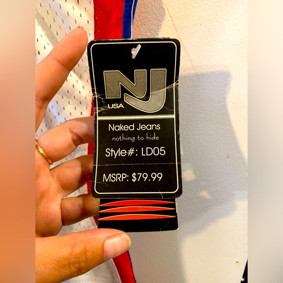 New Old Stock Y2K Jersey Dress - Picture 4 of 5